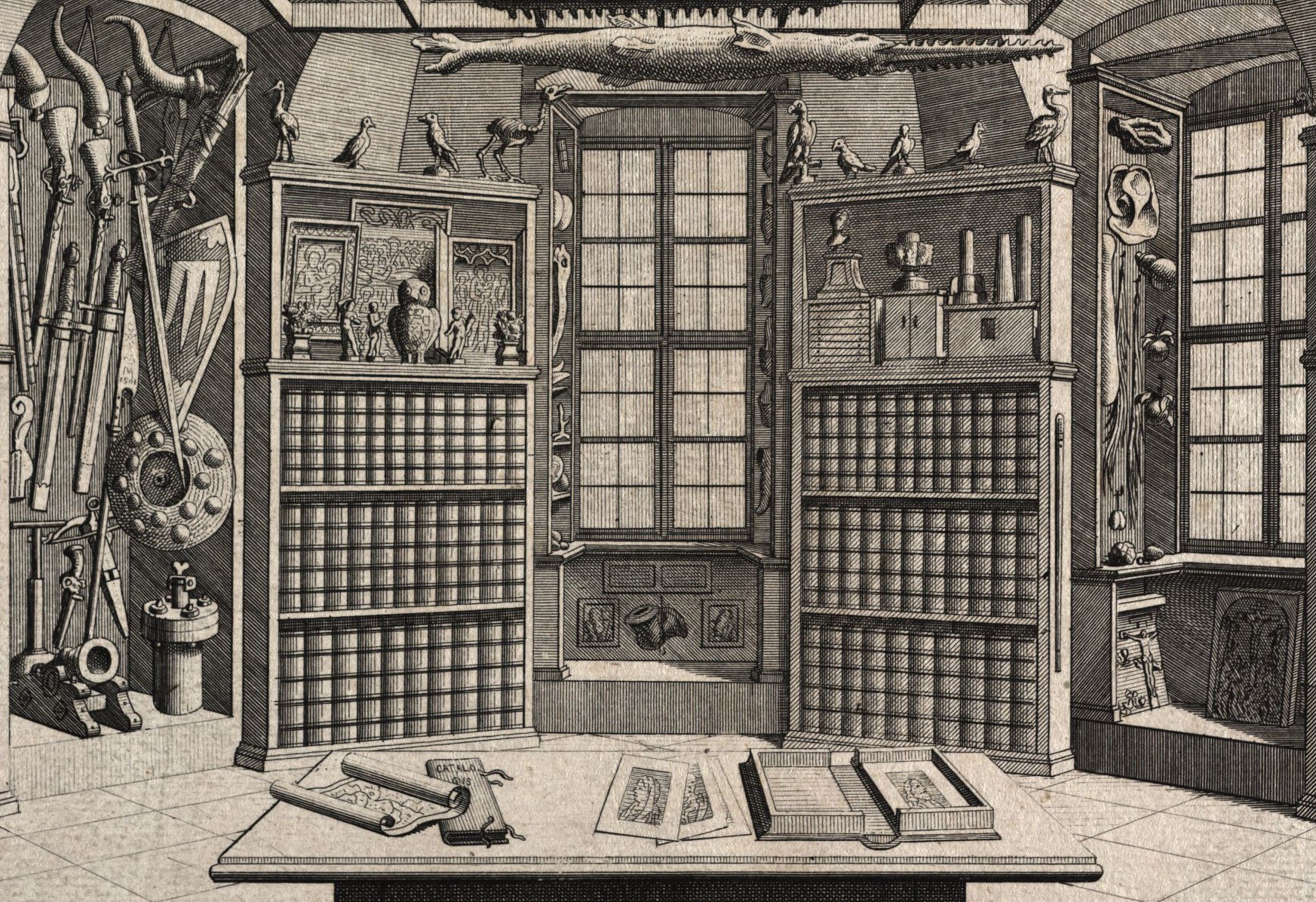 Salomon Kleiner, Musaei contignatio superior (1744)